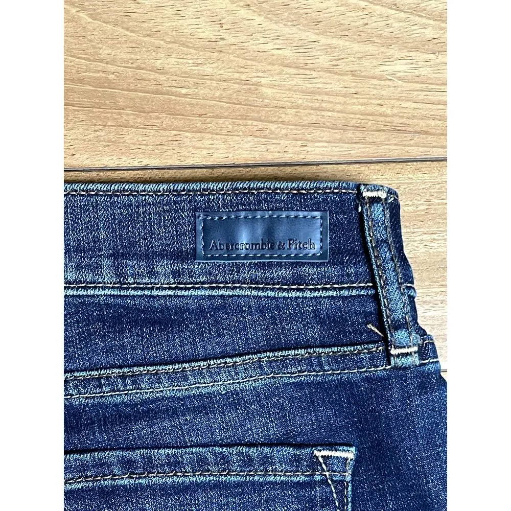 Abercrombie & Fitch Blue Denim Shorts Size 24